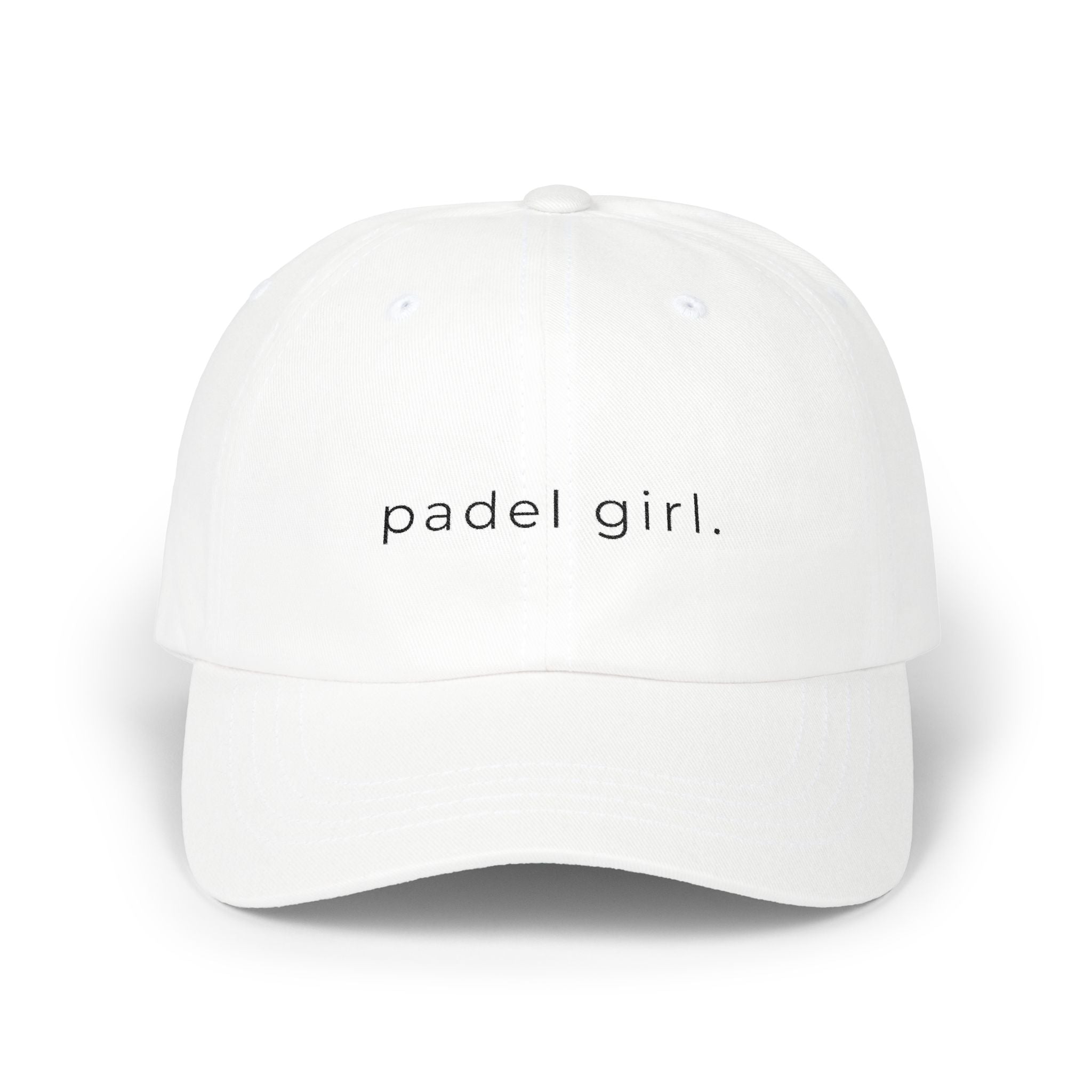padel girl cap | embroidered hat