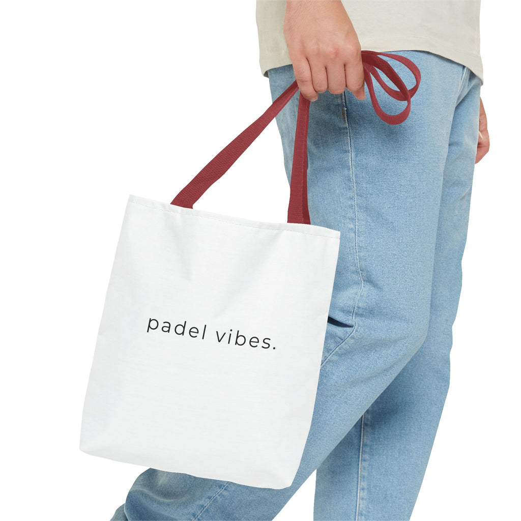 padel vibes tote bag