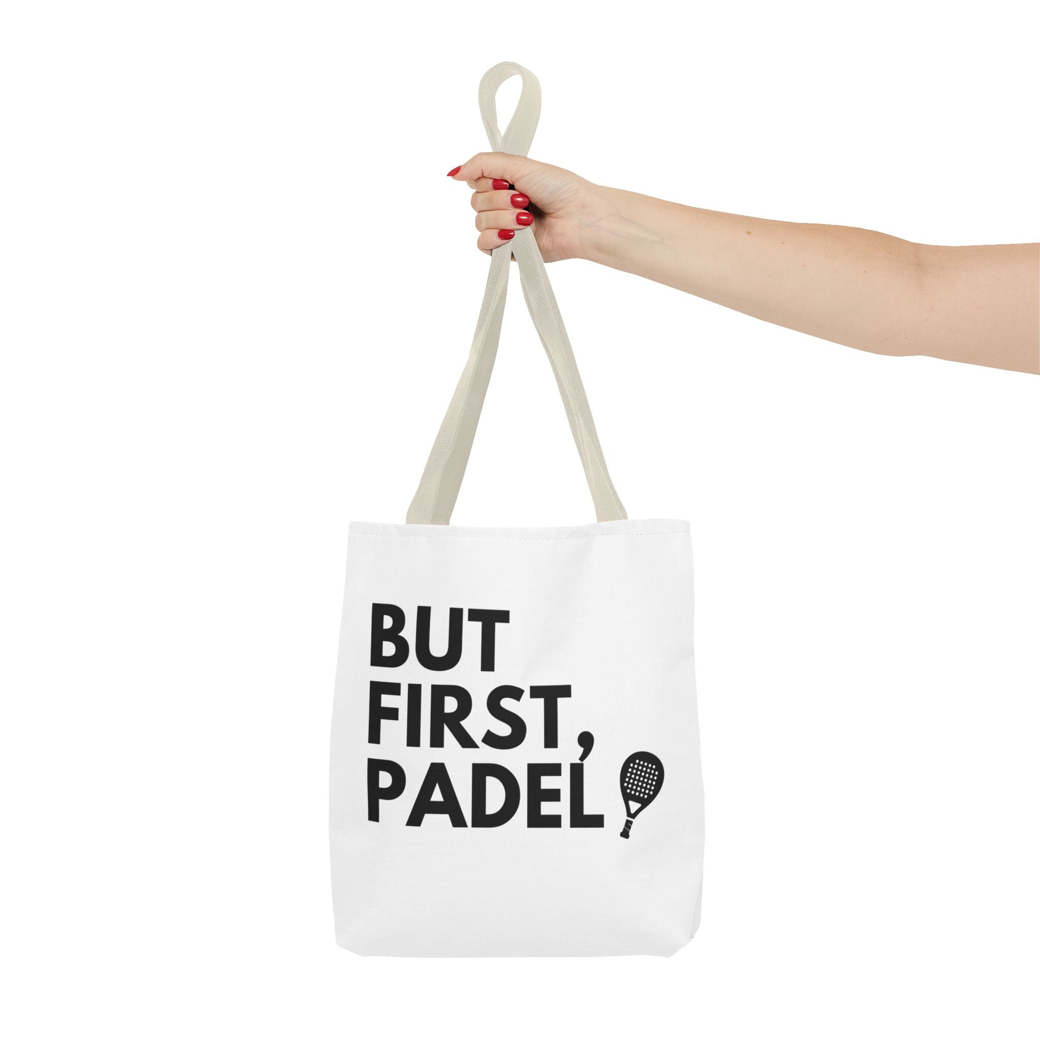 but first, padel tote bag