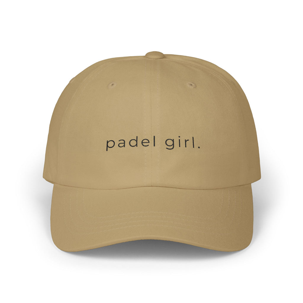 padel girl cap | embroidered hat