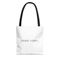padel vibes tote bag