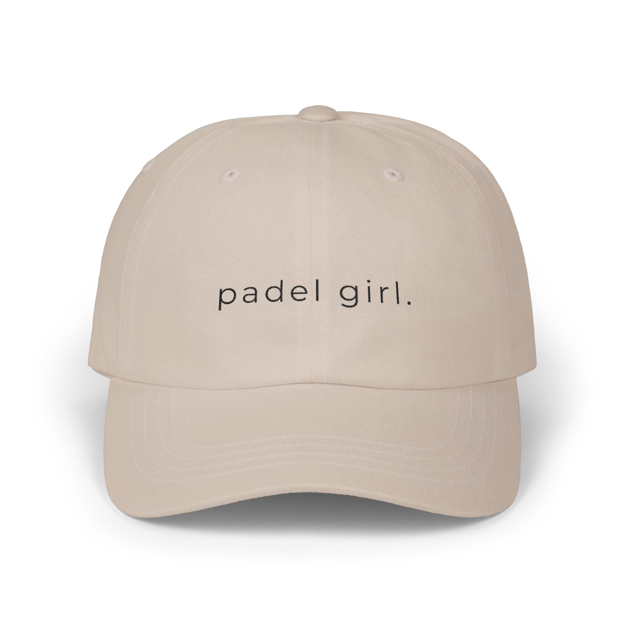 padel girl cap | embroidered hat