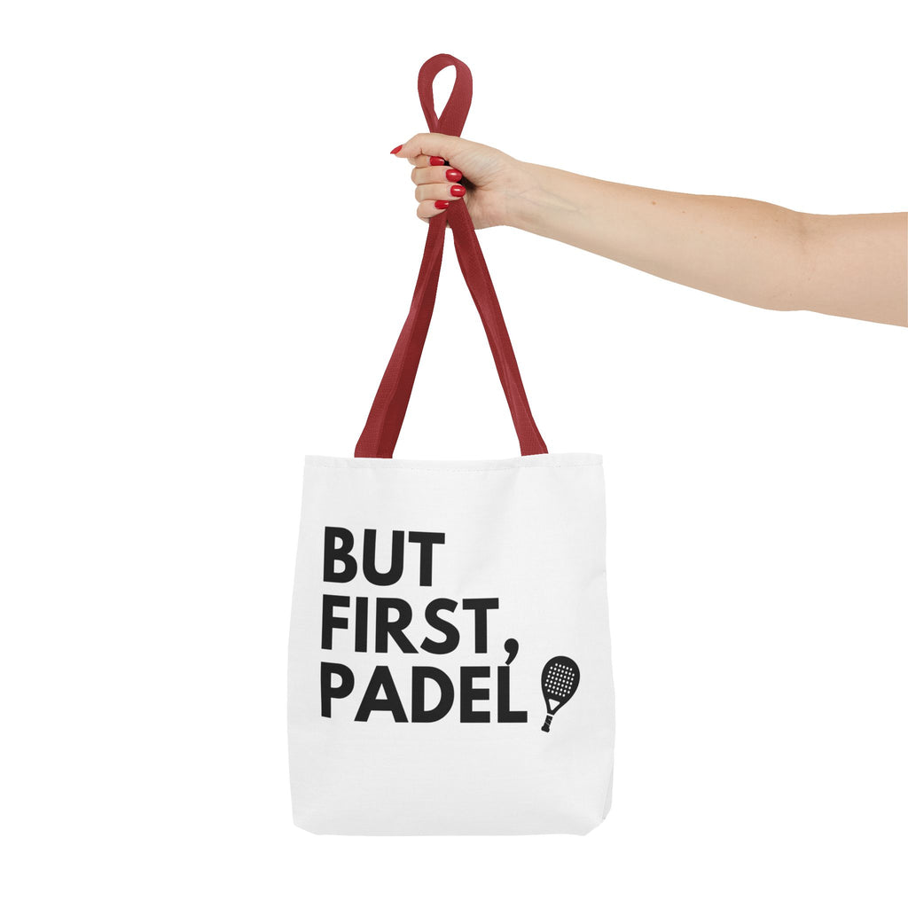 but first, padel tote bag