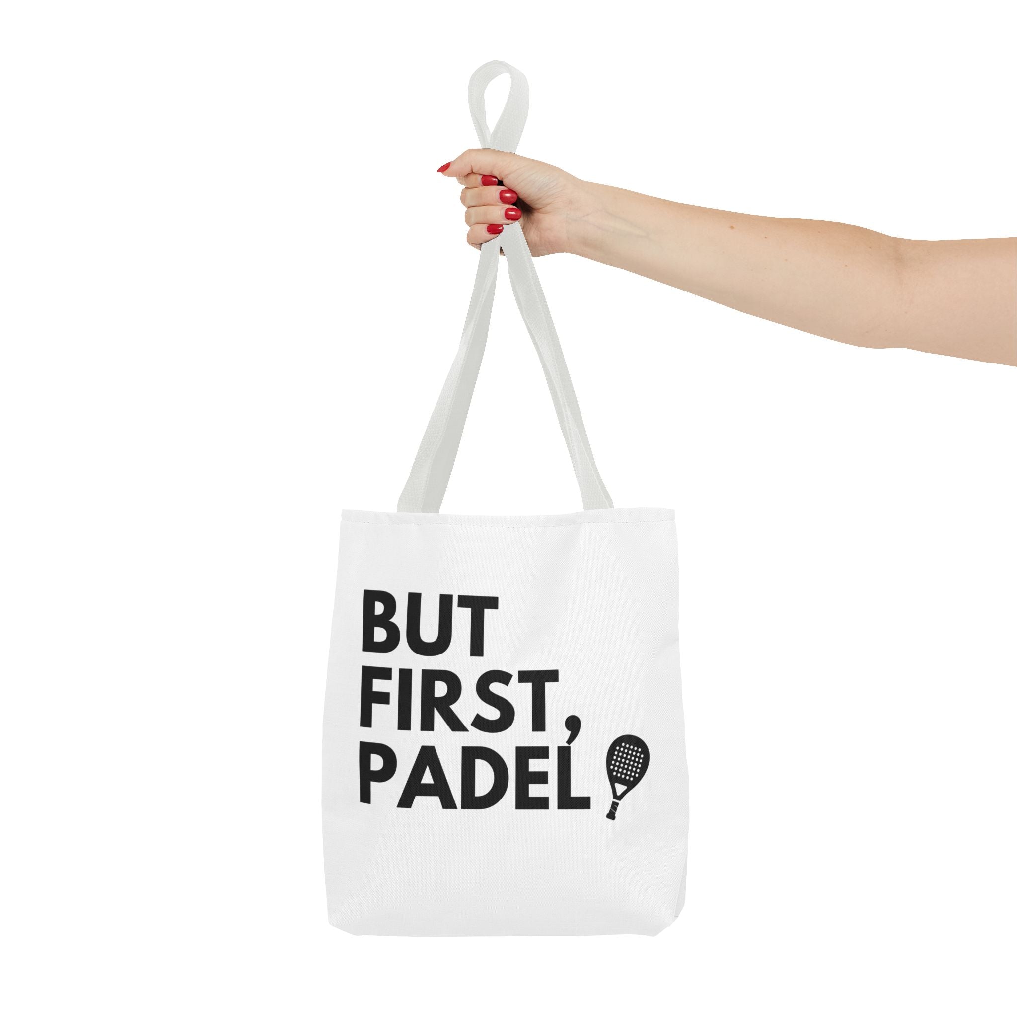 but first, padel tote bag